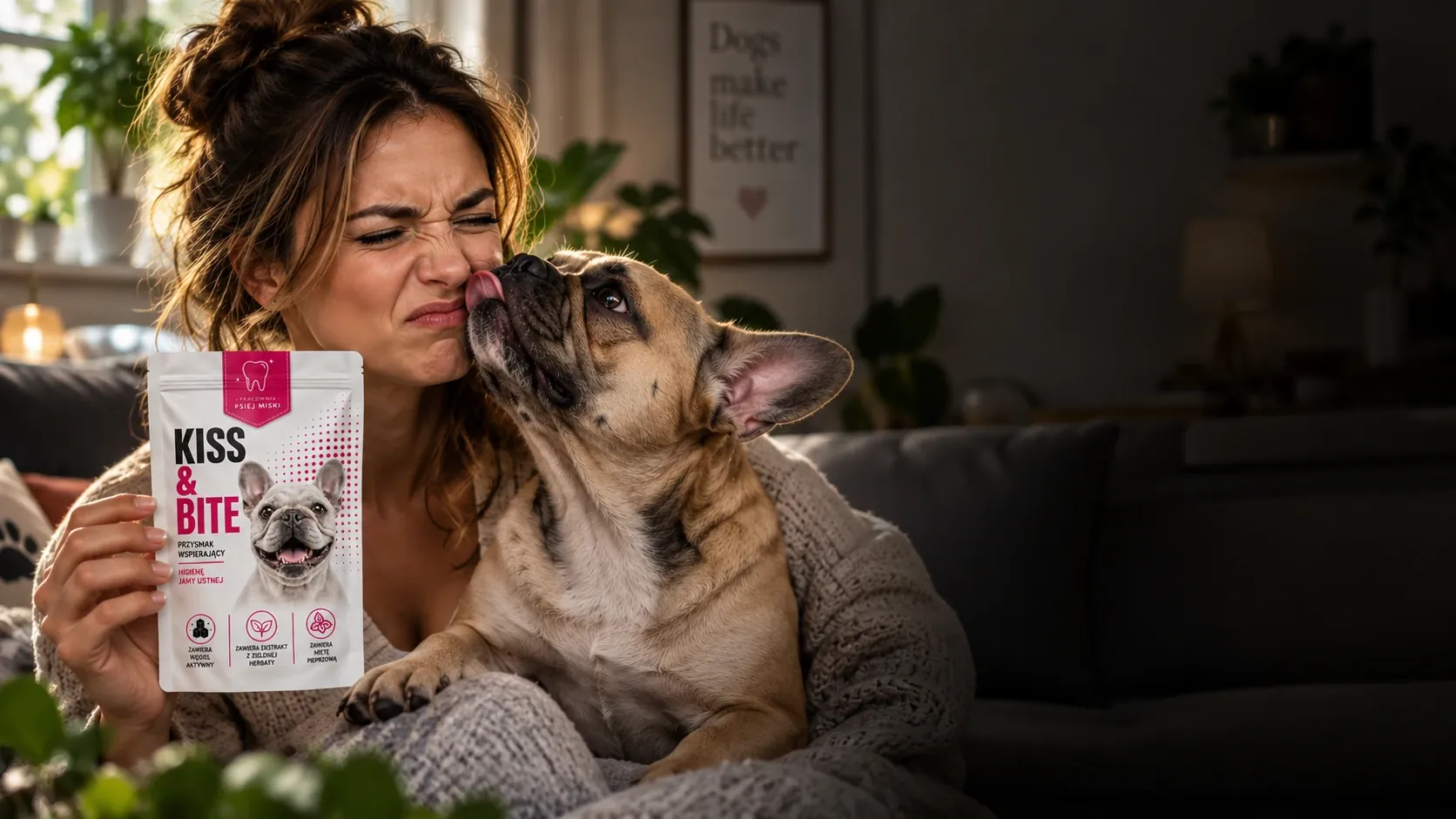 Kiss & Bite — przysmak wspierający higienę jamy ustnej