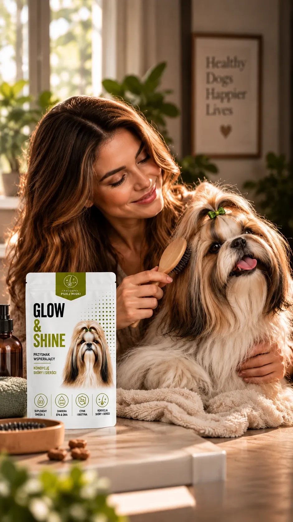 Glow & Shine — przysmak wspierający kondycję skóry i sierści