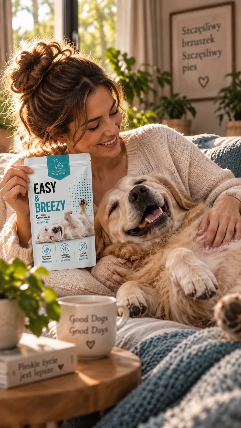 Easy & Breezy — przysmak wspomagający trawienie