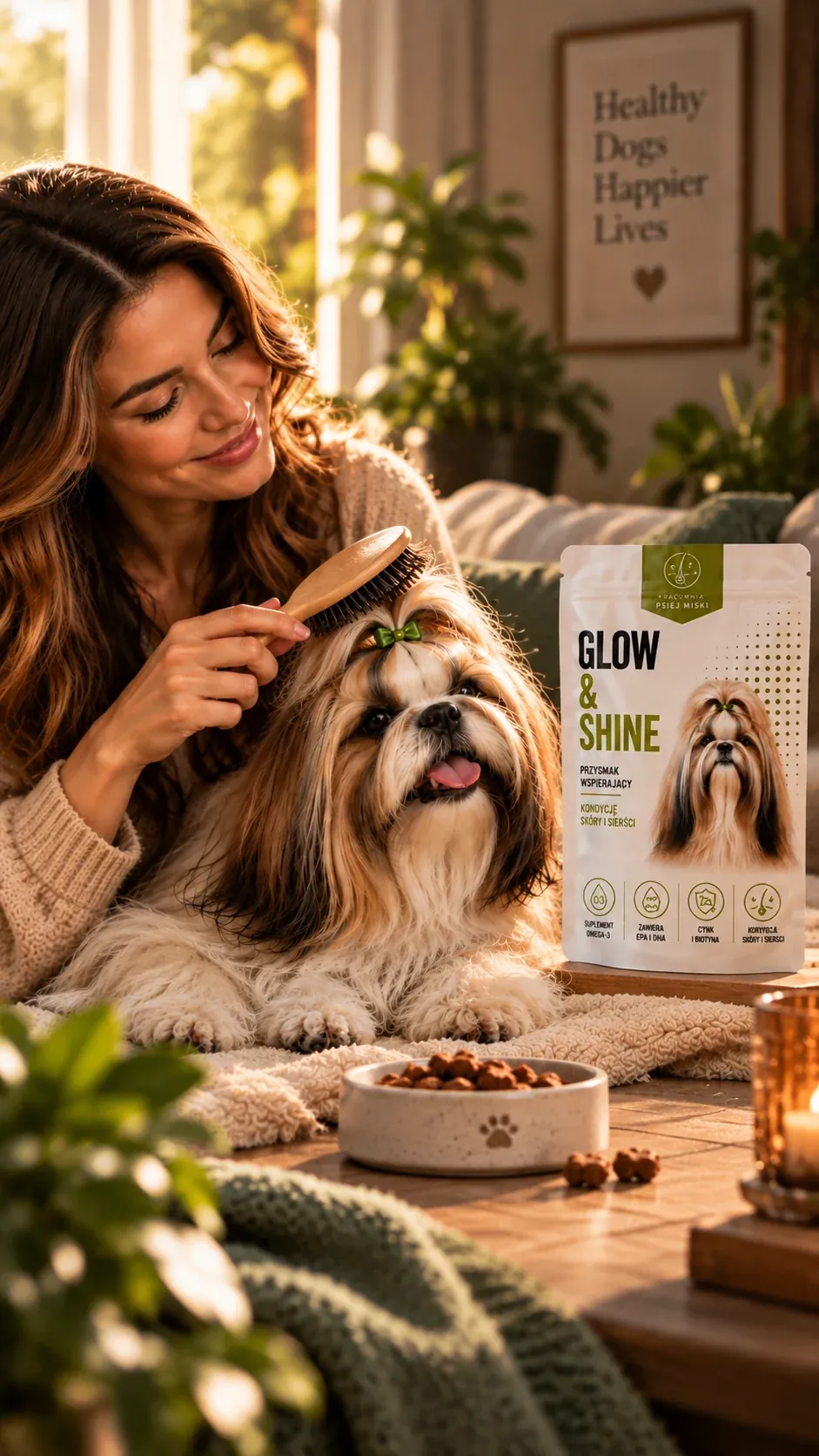 GLOW & SHINE — Kondycję skóry i sierści
