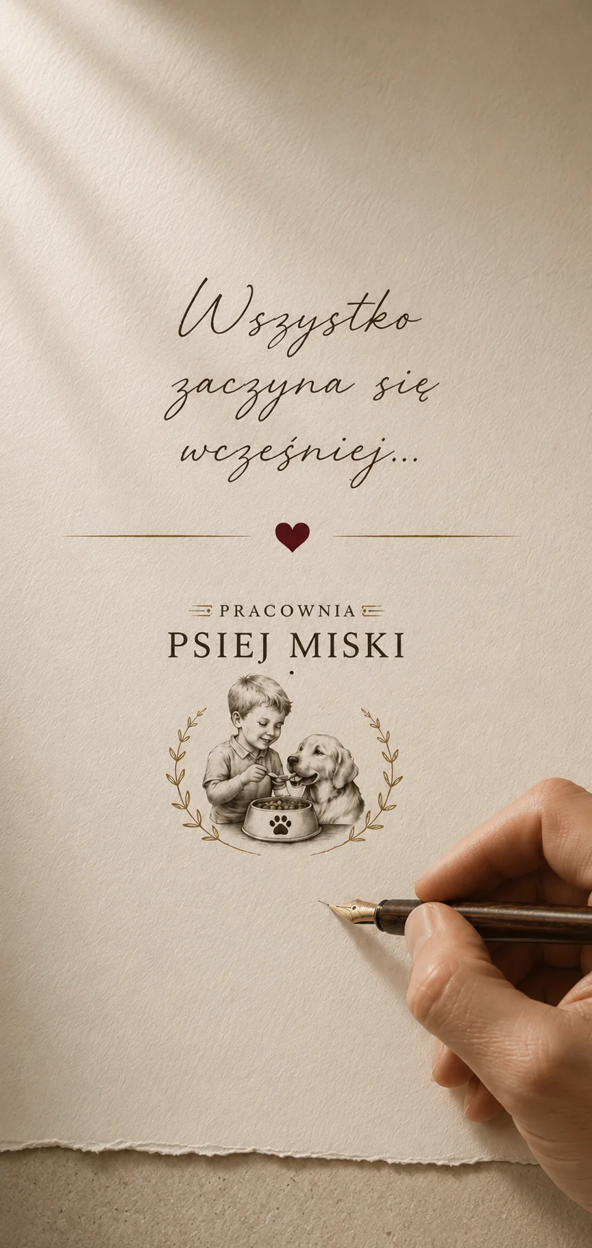 Wszystko zaczyna się wcześniej — Pracownia Psiej Miski